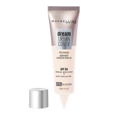 Fond de ten, Maybelline, Dream Urban Cover SPF50, 095 Fair Porcelain, 30 ml foto