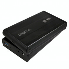 Rack Logilink extern USB 3.0 3.5 Inch Negru