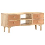 Cumpara ieftin Comoda TV, 110x30x45, lemn masiv de mango