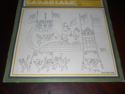 Caragiale &amp;ndash;Conu Leonida Față Cu Reacțiunea / CFR / Bubico Vinil Electrecord foto