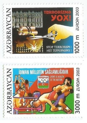 |Azerbaidjan, Europa CEPT, 2003, MNH foto