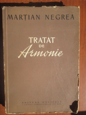 Tratat de Armonie-Martian Negrea foto