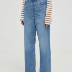 Levi's jeansi RIBCAGE STRAIGHT ANKLE femei high waist