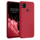 Husa pentru Xiaomi Redmi 9C, Silicon, Rosu, 52850.229, Kwmobile