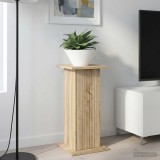 vidaXL Suport pentru plante Stejar Sonoma 30,5 x 30 x 60,5 cm 899784