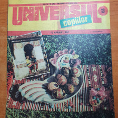 revista pentru copii - universul copiilor 12 aprilie 1990-numar de paste