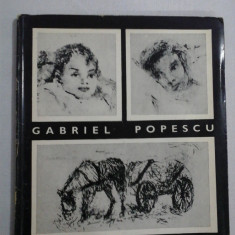 GABRIEL POPESCU (artist gravor) (1866-1937) - Expozitie retrospectiva Muzeul de Arta al R.S.R (1969)