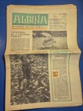 ziarul albina 7 octombrie 1971 - muzeul sateasc din burias