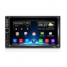 Navigatie Android 8.1, 2Din mp5 player auto universal 7018B, 2/32GB Radio RDS,GPS, Wifi, Play Store foto