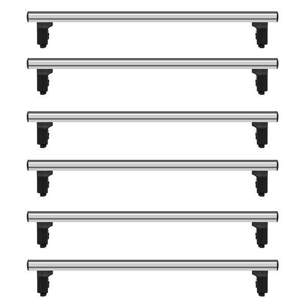 Bare transversale Mercedes Sprinter II (W906), model 2006-2018, L1,L2,L3,L4 - H1,H2,H3, aluminiu, Menabo Professional