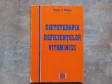 Dietoterapia deficientelor vitaminice - Viorel T. Mogos , 1999
