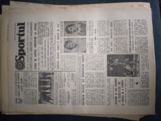 ZIARUL SPORTUL 19 SEPTEMBRIE 1984 foto