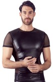 Tricou mulat Barbati NEK- model motociclisti, wetlook negru