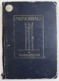 MEMORIALE de VASILE PARVANU , 1923