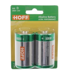 Baterie Hoff, D / LR20, 1.5V, alcalina, 2 buc