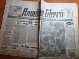 Romania libera 1 aprilie 1992-art. si foto razboiul din transnistria