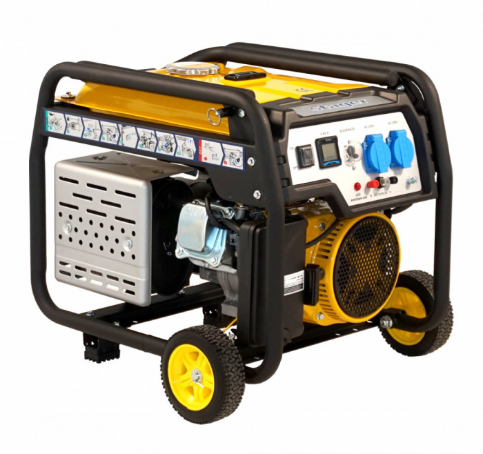 Generator Stager FD 2500 open-frame 2.2kW, 230V, benzina, pornire la sfoara