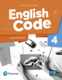 English Code 4. Grammar Book + Video Online Access Code pack - Paperback brosat - Pearson