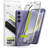 Set 2 Folii de protectie Ringke Easy Slide pentru Samsung Galaxy S24 Transparent
