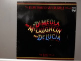 Al Di Meola/J.McLaughlin/Paco de Lucia &ndash; Friday Night in...(1977/RFG) -Vinil/NM+, Rock, Philips