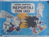 Reportaj din Iad, Adrian Andronic - Caricaturi, Humanitas 1990, Carte Ilustrata, Umor, Editie Originala