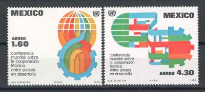 Mexic 1978 MNH - Conferinta mondiala privind cooperarea tehnica, nestampilat foto