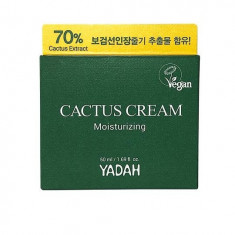 Crema hidratanta de fata cu 70% extract de cactus, Yadah, 50 ml foto