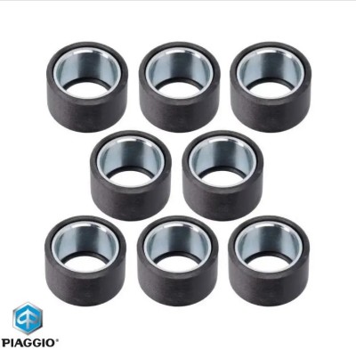 Set role variator 25x16x16gr originale - Piaggio Beverly 350 (21-21) - MP3 350 MAXI Sport (18-20) - X10 350 (12-15) 4T LC 350cc - set 8 role foto