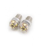 Set becuri LED auto P21W BA15S 12-24V 15x2835SMD 880lm alb Canbus CARGUARD 2buc