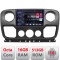 Navigatie Opel Movano, Renault Master 2010-2021 Android radio gps internet 8 core QLED 2K 16+512 360GB Edotec V2 CarStore Technology