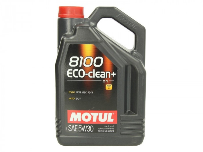 Ulei motor Motul 8100 Eco-Clean+ 5W30 5L 8100 ECO-CLEAN+ 5W30 5L
