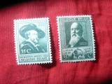 2 Serii 1 valoare Belgia 1930 Personalitati : P.Rubens si Z.Gramme, Nestampilat