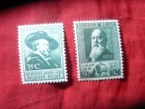 2 Serii 1 valoare Belgia 1930 Personalitati : P.Rubens si Z.Gramme