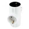 Triplu stecher schuko T alb