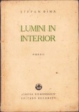 HST C965 Lumini &icirc;n interior Poesii de Ștefan Dima dedicație olografă autor