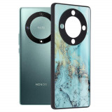 Cumpara ieftin Husa telefon Honor Magic5 Lite - Techsuit Glaze Series - Blue Ocean