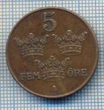 AX 108 MONEDA - SUEDIA - 5 ORE -ANUL 1936 -STAREA CARE SE VEDE foto