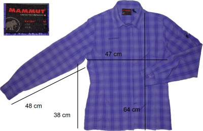 Bluza camasa MAMMUT Swiss Technology, ca noua (dama M) cod-164350 foto