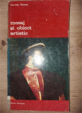 Mesaj si obiect artistic- Corrado Maltese