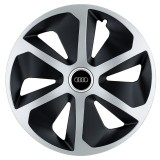 Set 4 capace roti Roco Gri-Negru R15 Compatibil Cu Audi