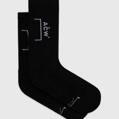 A-COLD-WALL* șosete BRACKET SOCK bărbați, culoarea negru ACWMSK034A