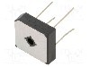 Punte redresoare, 50A, 1kV, capsula MBR-25W, DC COMPONENTS - GBPC5010W