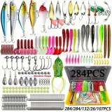 Set de momeală de pescuit 284pcs