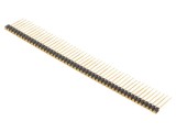 Şir pini mamă 50 pini 2,54mm THT aurit