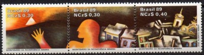 BRAZILIA 1989, 200 de ani - lupta pentru independență, MNH foto