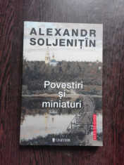 POVESTIRI SI MINIATURI - ALEXANDR SOLJENITIN foto