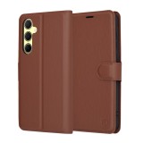 Husa Samsung Galaxy A35 5G Techsuit Leather Folio, maro