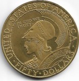 USA Panama Pacific Exposition 1915 - 50 DOLLARS - Replica Muzeu