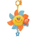 Jucarie muzicala trage de ata si canta soare fantezie bleo 26cm