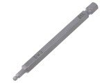 Capăt de şurubelniţă imbus sferic HEX 3mm 89mm